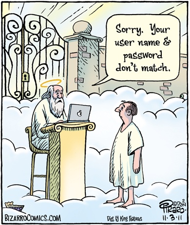 St Peter at the Pearly Gates